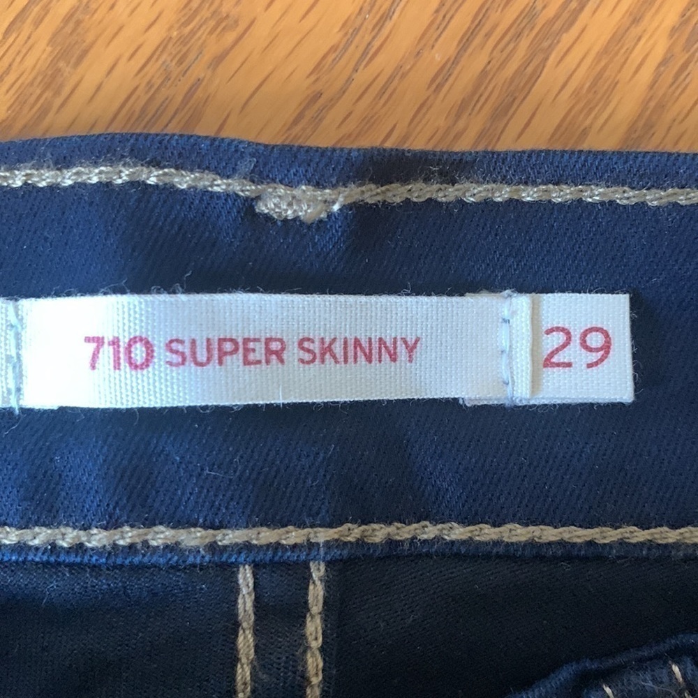 LEVI’S 710 super skinny hyper stretch jeans - Picture 5 of 9